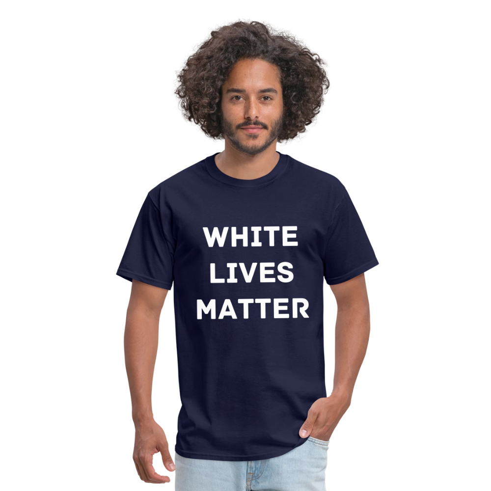 WHITE LIVES MATTER - navy