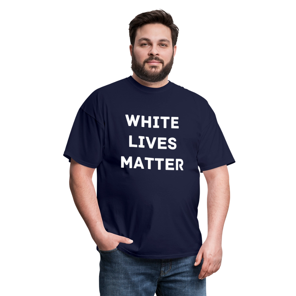 WHITE LIVES MATTER - navy