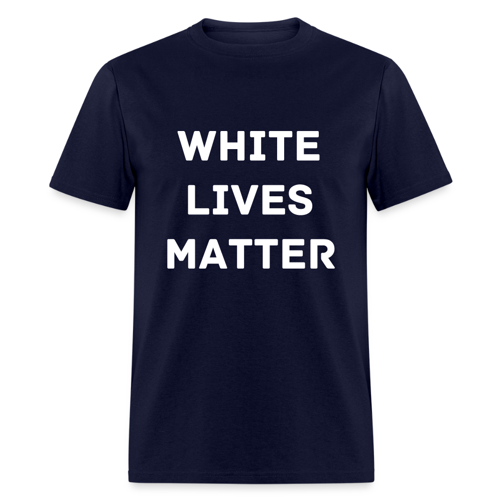 WHITE LIVES MATTER - navy
