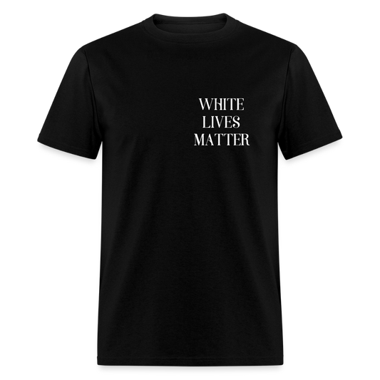 White Lives Matter - black